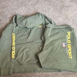 Polo Sport Green Tracksuit